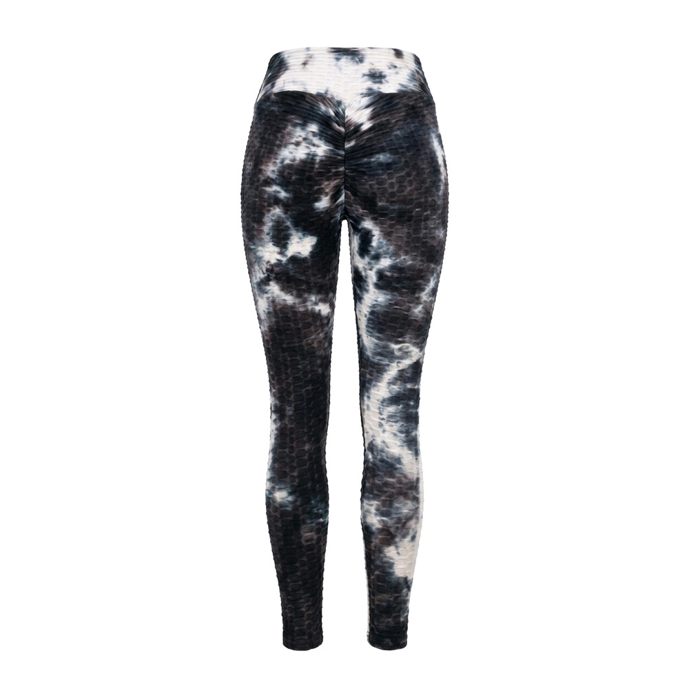 NWT No Comment Crossover V High Waist Honeycomb Scrunch-butt Leggings size M - Picture 2 of 9